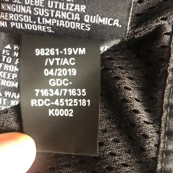 Harley-Davidson 2XL FXRG Triple Vent Riding Jacket